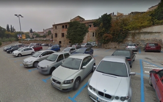 Imatge d&#039;arxiu d&#039;un aparcament al Barri Antic de Valls