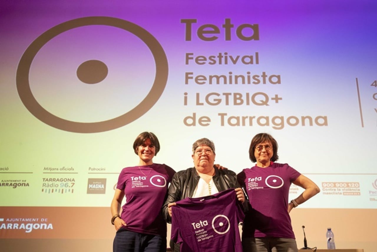 Imatge de la presentació del festival &#039;TETA&#039;, a la sala d&#039;actes de l’Antiga Audiència de Tarragona