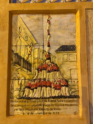 placa pilar de 8fm pl del Pou