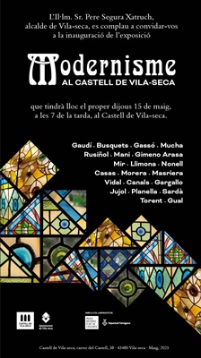 cartell expo Modernisme Vilaseca