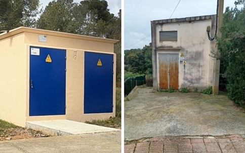 subestacions Parc de Llevant 1 i Pinalbert