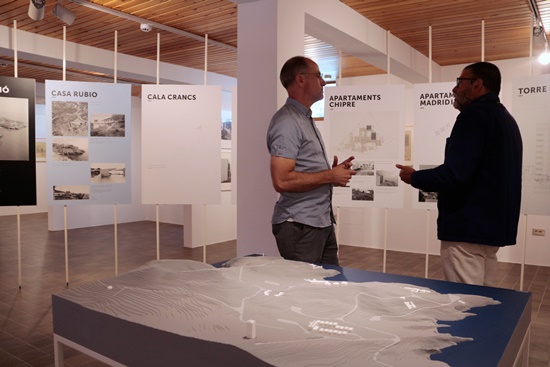 Juan Fernando Ródenas i Albert Savé expo Bonet